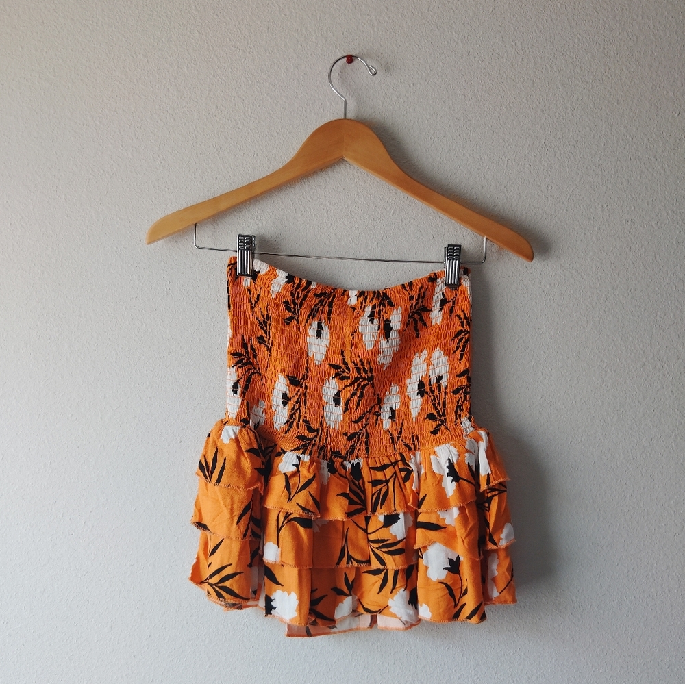 Olivia Ceous Ruffle Tube Top - Picture 2 of 4